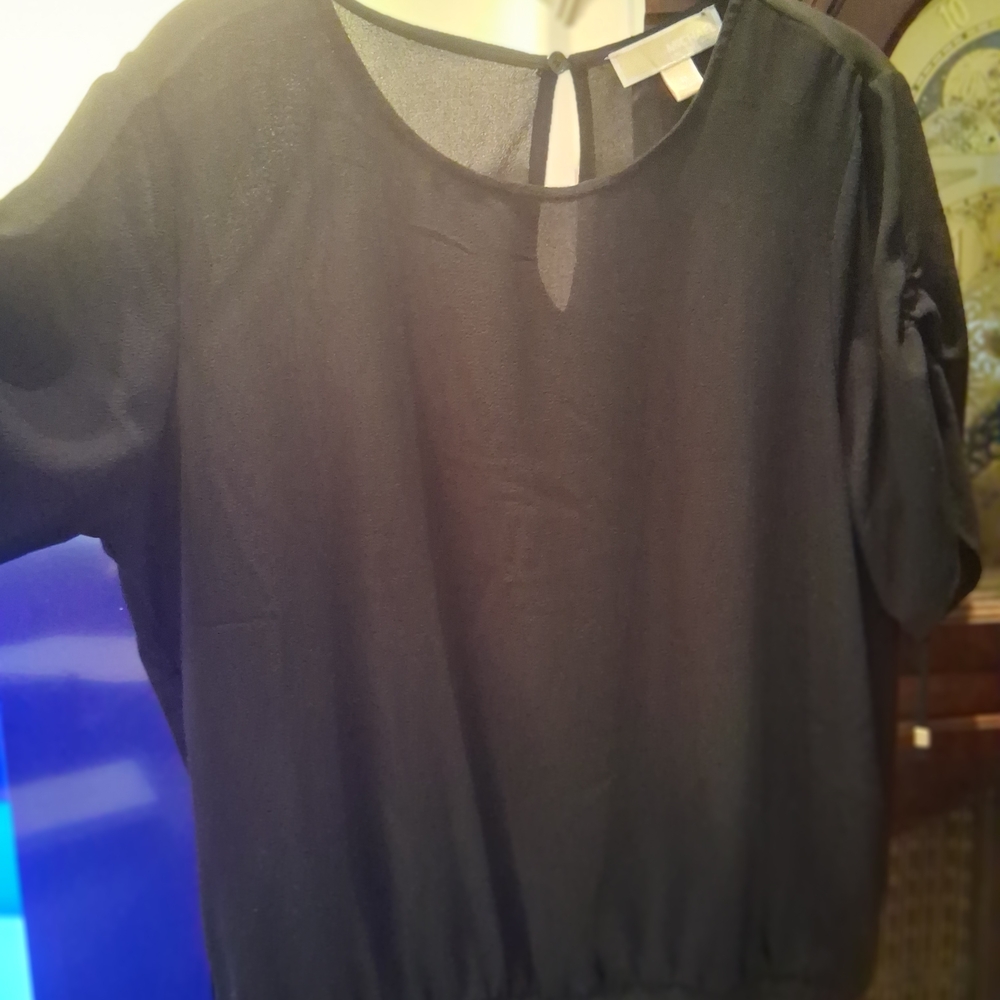 Elegant Black Women's Top